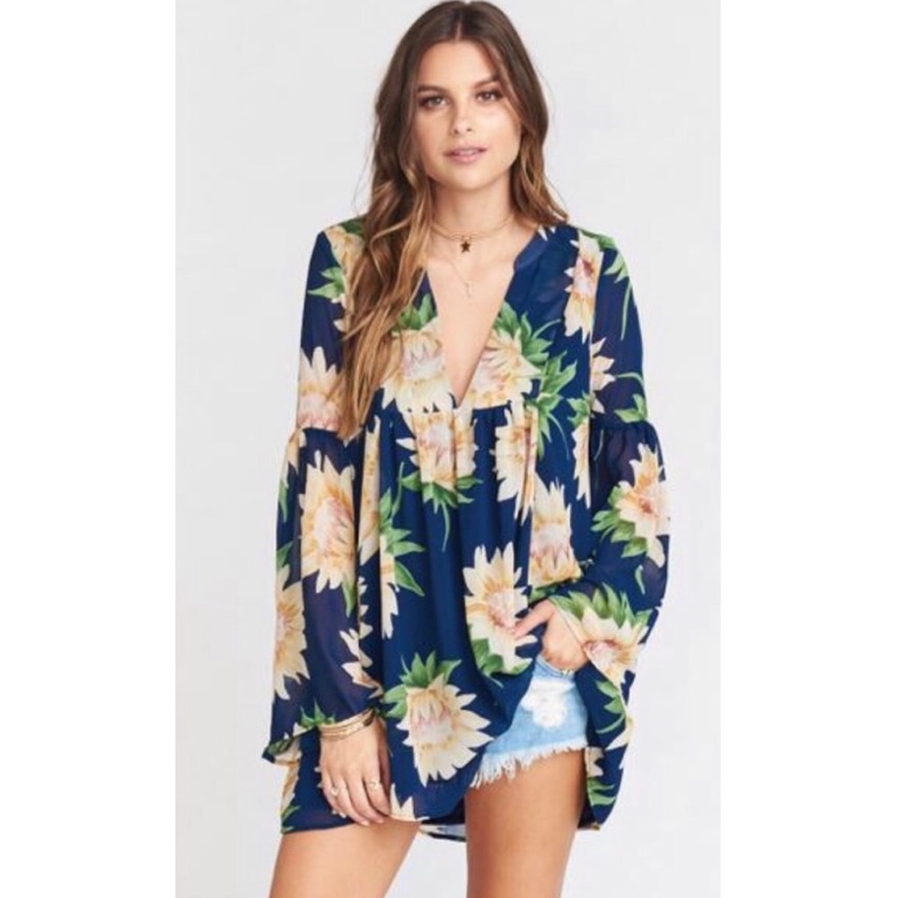 Show Me Your Mumu Mia Tunic Sunflower